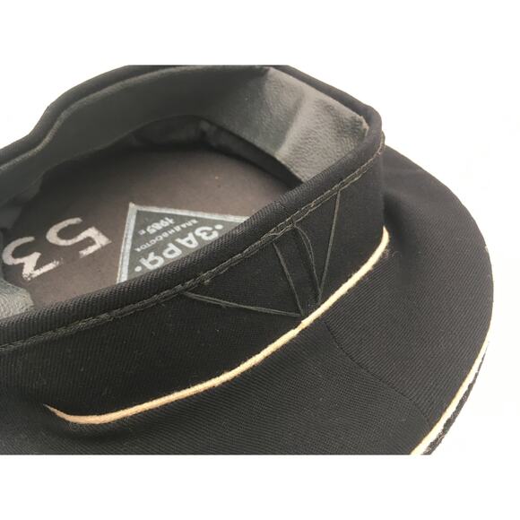 Soviet USSR Russian Military Navy Uniform Cap w/o Ribbons 1985 Size 53 - Picture 4 of 5